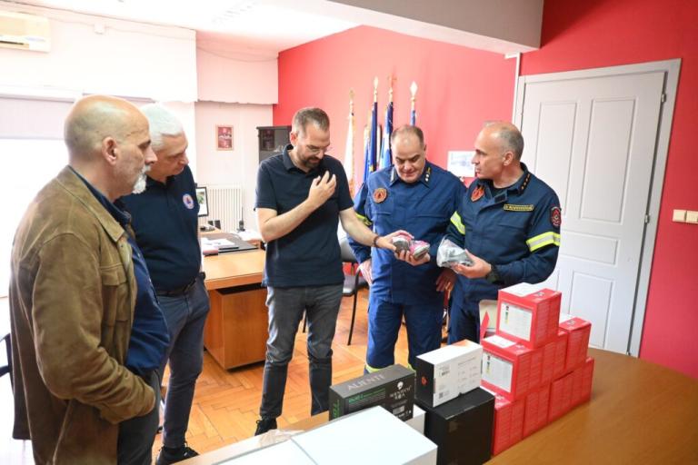 Πάτρα: Η Περιφέρεια ενίσχυσε με εξοπλισμό την Πυροσβεστική Αχαΐας ΦΩΤΟ