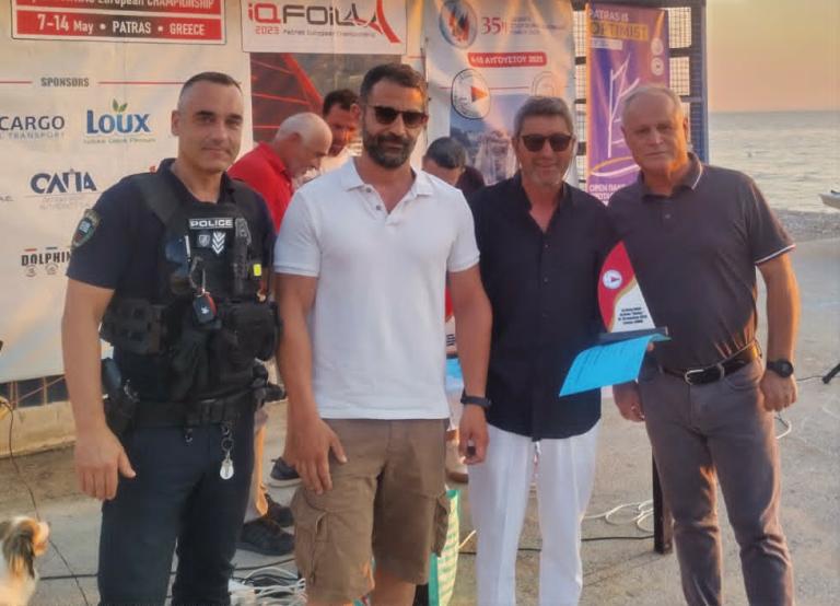 Απονομές σε όσους έχουν διακριθεί σε αγώνες ανοικτής θάλασσας του ΙΟ Πάτρας ΦΩΤΟ
