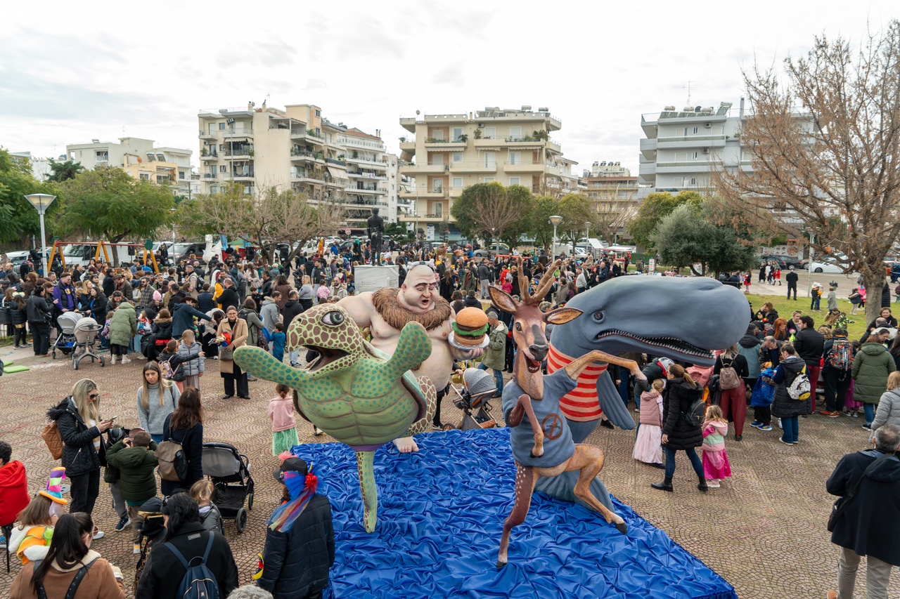 Πάτρα: «Πλημμύρισε» από παιδιά η 2η Καρναβαλούπολη ΝΕΕΣ ΦΩΤΟ