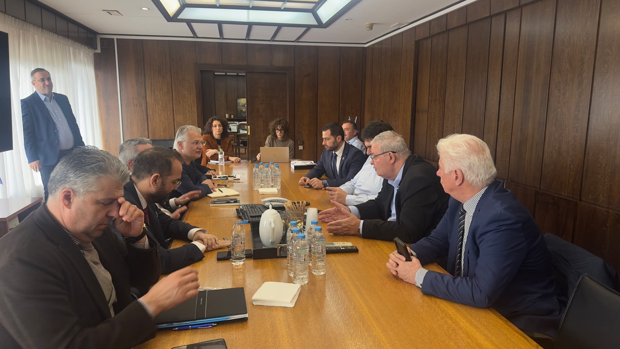 Δυτική Ελλάδα: Ο Ν. Φαρμάκης για τον νέο Κώδικα Τοπικής Aυτοδιοίκησης με τον ΥΠΕΣ Θ. Λιβάνιο ΦΩΤΟ