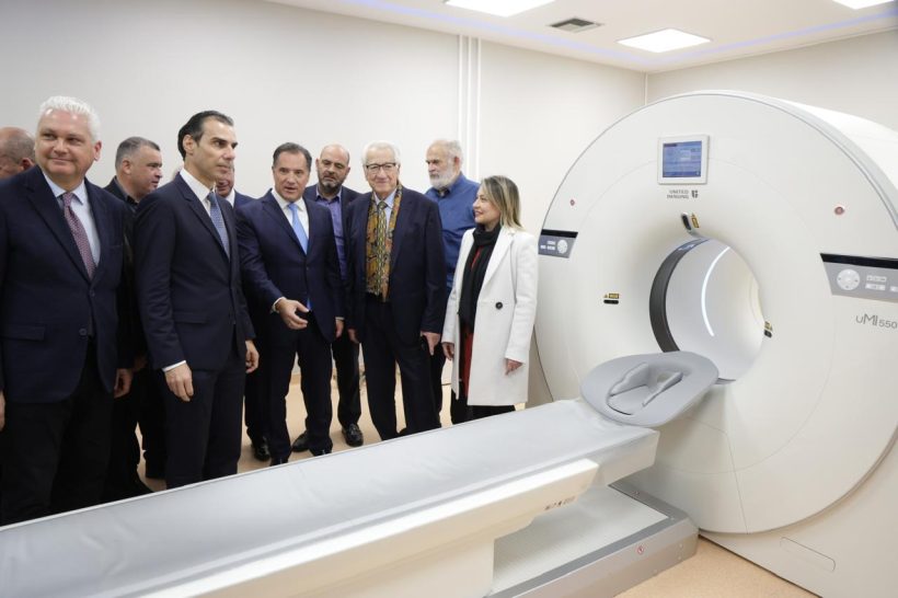 Πάτρα: Εγκαίνια του «Γραμμικού Επιταχυντή» από τον Υπουργό Υγείας Άδωνι Γεωργιάδη