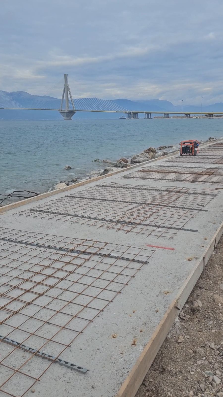 Ρίο: Πώς αλλάζει η Παραλιακή οδός - Τα έργα αποκατάστασης και αντιδιάβρωσης ΦΩΤΟ