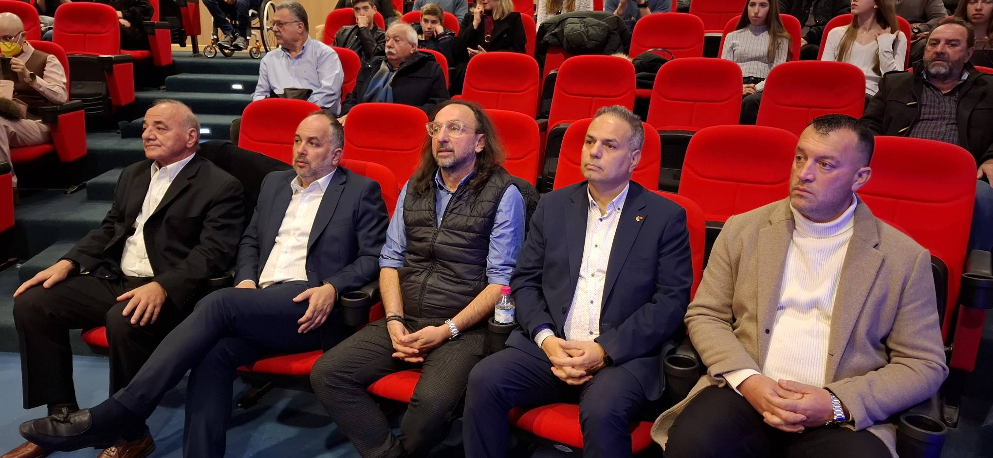 Στο Αίγιο ο Γενικός Γραμματέας Αθλητισμού Γιώργος Μαυρωτάς ΦΩΤΟ