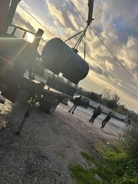 Αχαΐα: Δωρεά δεξαμενής νερού στους Εθελοντές Πυροσβέστες ΦΩΤΟ