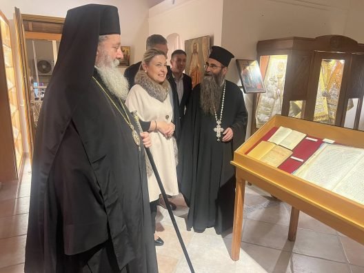 Λουσικά: Η Χριστίνα Αλεξοπούλου στο Εκκλησιαστικό και Λαογραφικό Μουσείο ΦΩΤΟ