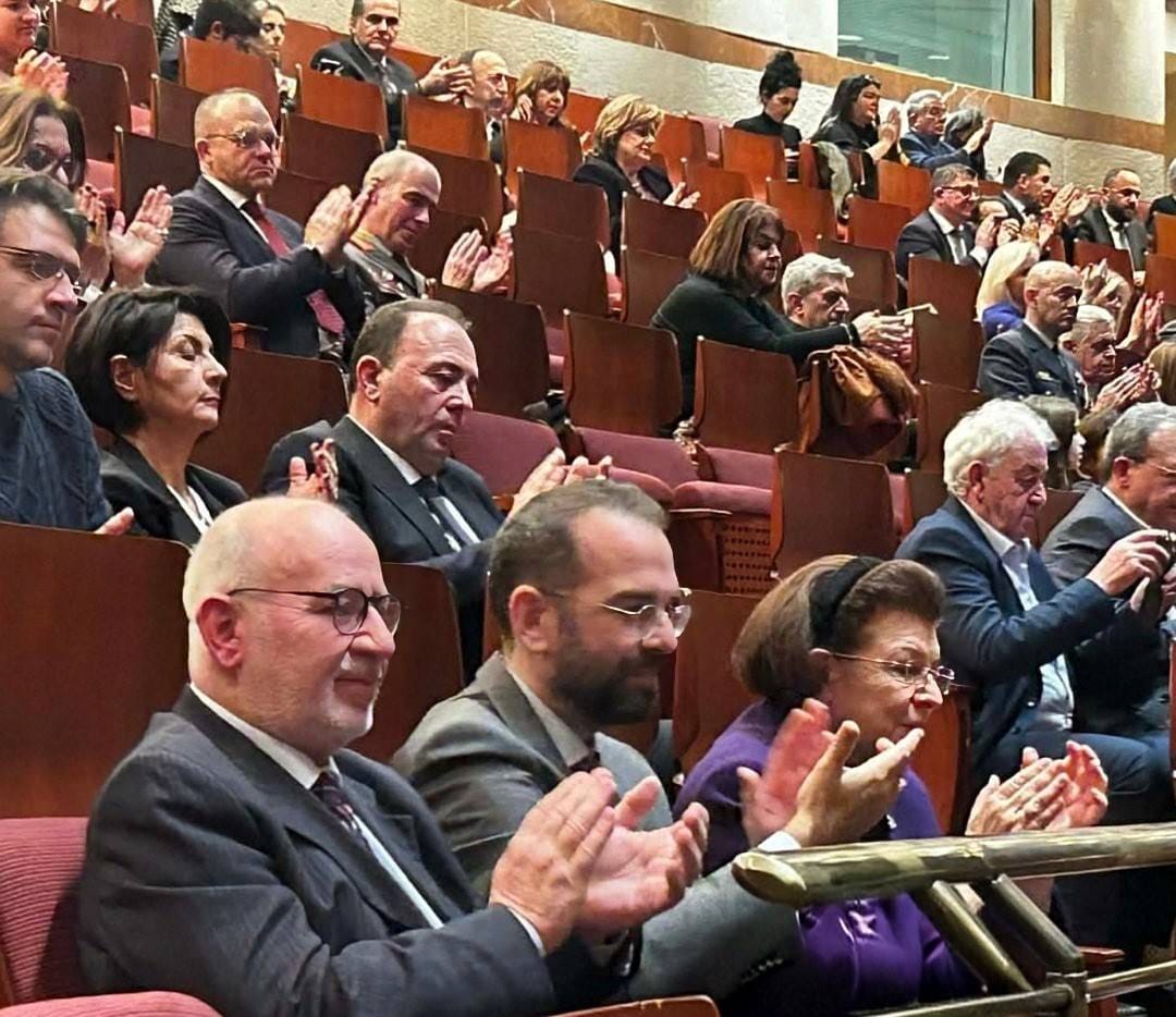 Με την Μενδώνη στο Μέγαρο Μουσικής ο Νεκτάριος Φαρμάκης ΦΩΤΟ