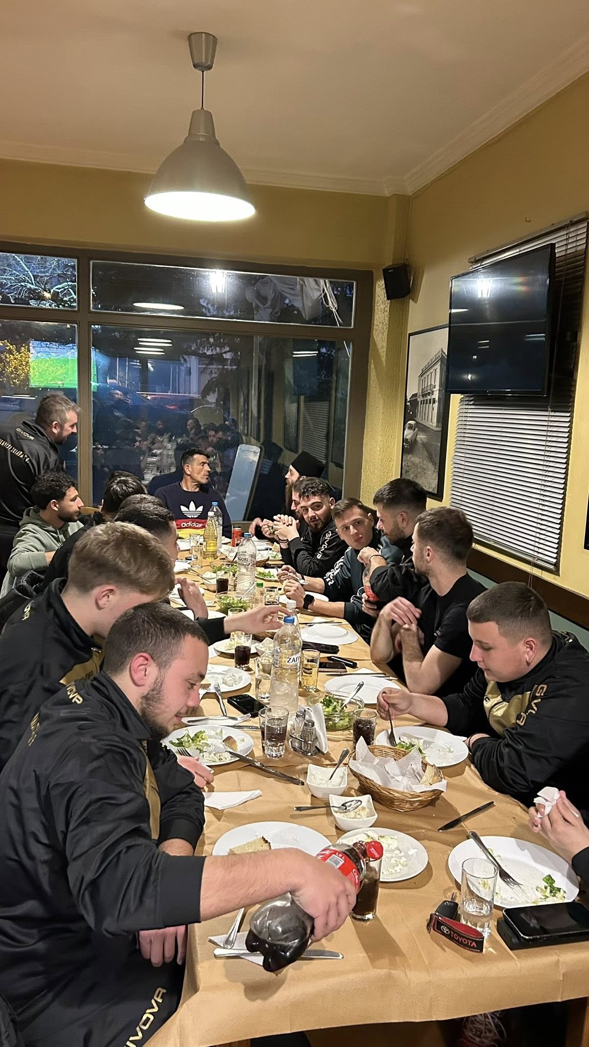 Η Αναγέννηση Σκιαδά με τις ευχές για καλούς αγώνες ΦΩΤΟ