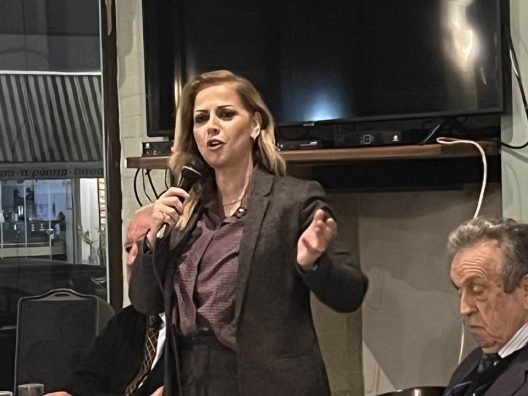 Αχαΐα: Η Ραλλία Χρηστίδου στην Ακράτα για το Κόμμα Κασσελάκη ΦΩΤΟ