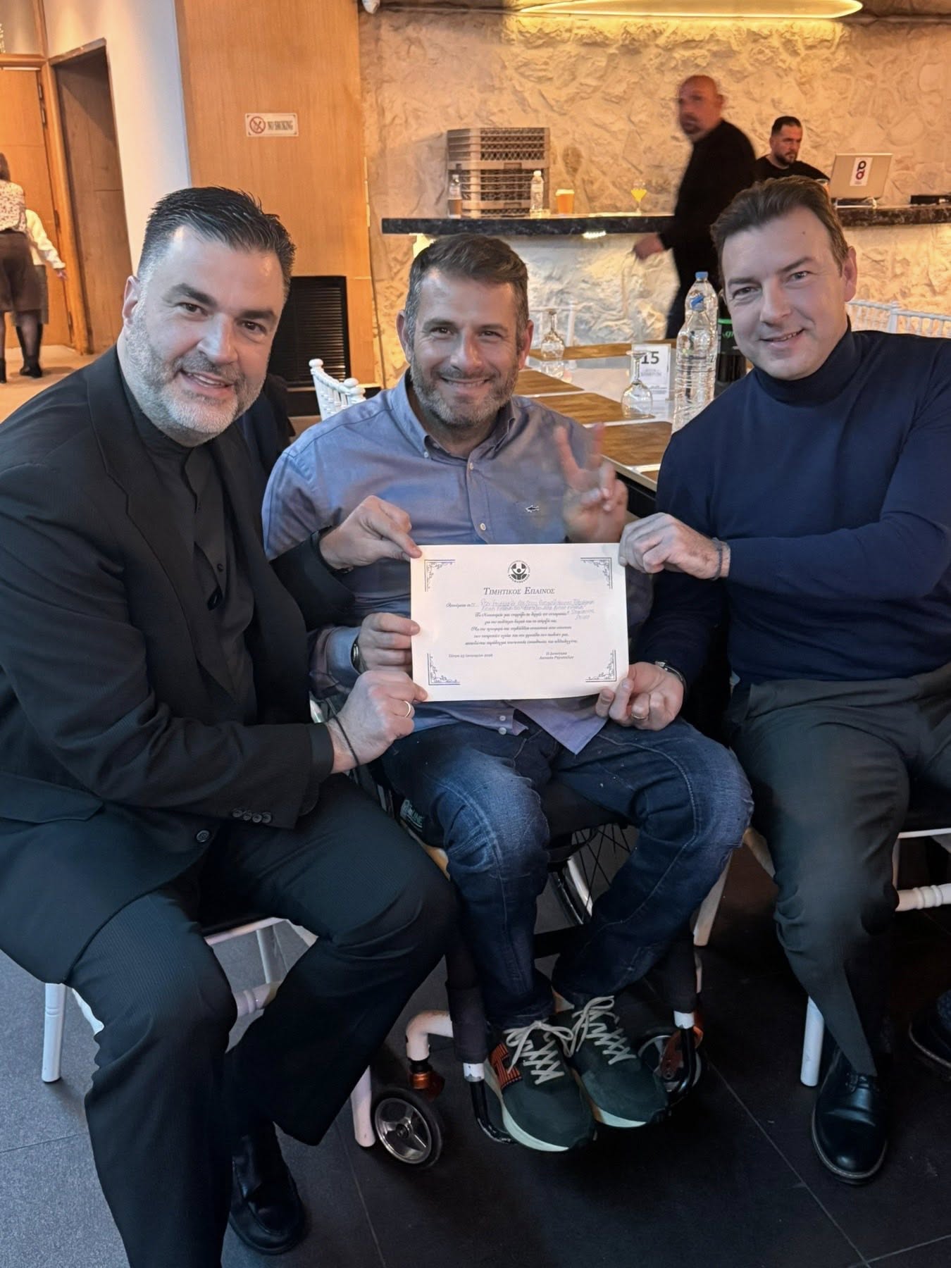 Πάτρα: Το Καραμανδάνειο τίμησε τον Σπύρο Σκιαδαρέση ΦΩΤΟ