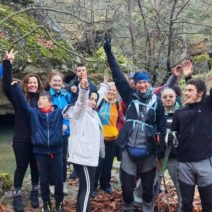 Στους καταρράκτες μέλη και φίλοι του Ορειβατικού Αιγίου ΦΩΤΟ