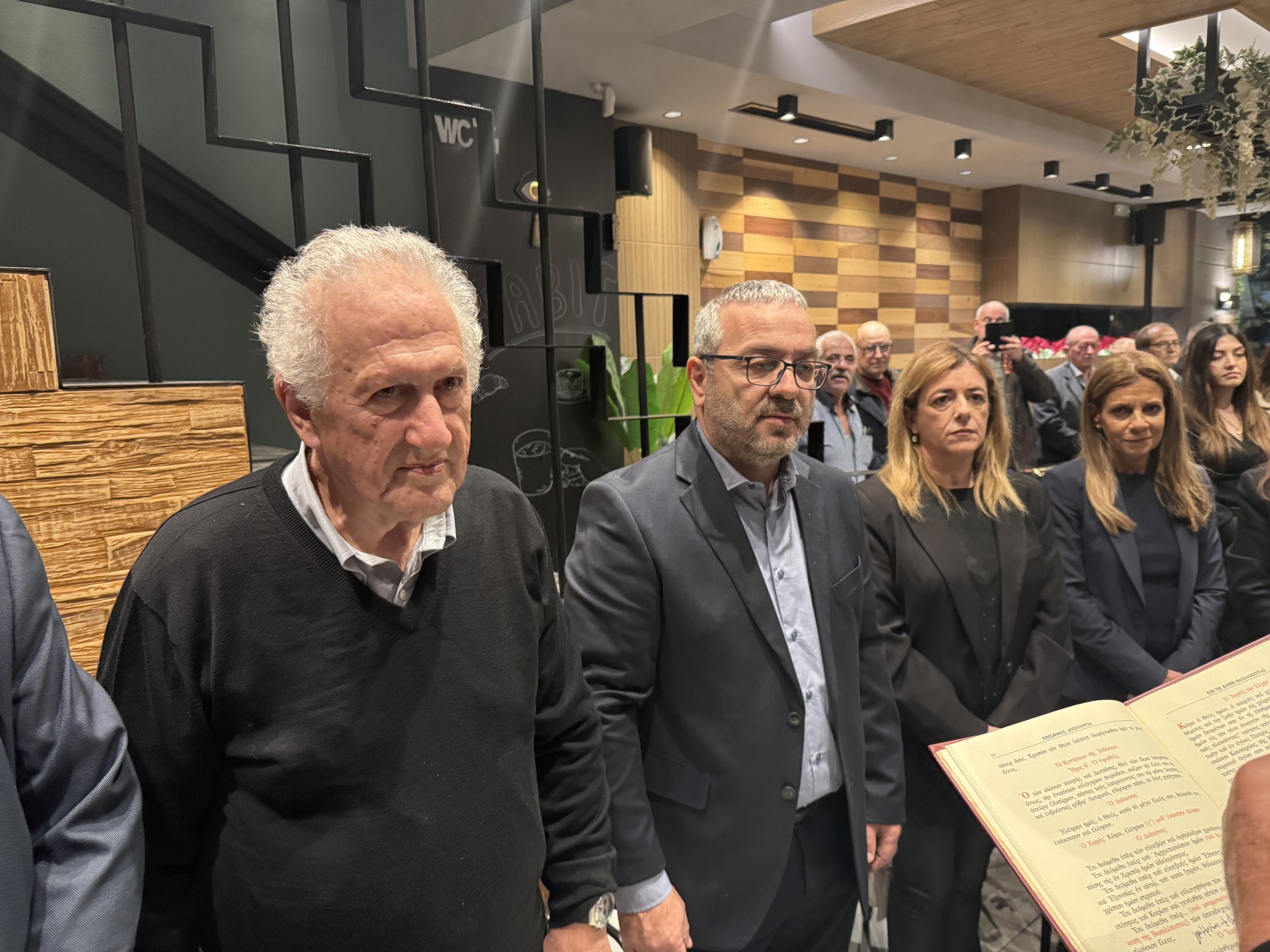 Αίγιο: Ο Κώστας Σκανδαλίδης σε εκδήλωση του ΠΑΣΟΚ, με εσωκομματική σύνεση ΦΩΤΟ