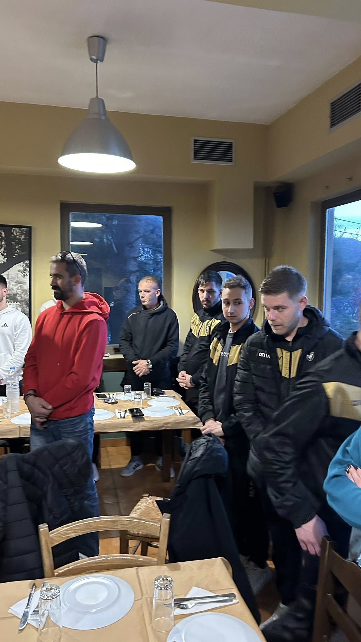 Η Αναγέννηση Σκιαδά με τις ευχές για καλούς αγώνες ΦΩΤΟ