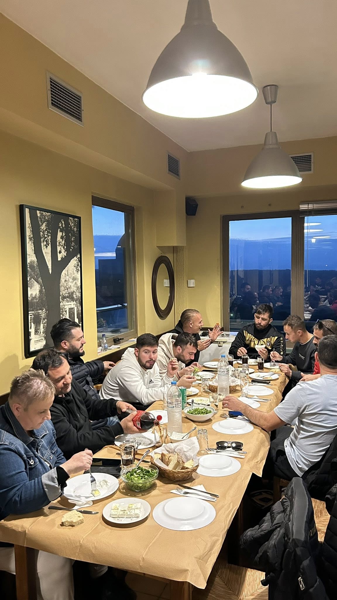 Η Αναγέννηση Σκιαδά με τις ευχές για καλούς αγώνες ΦΩΤΟ