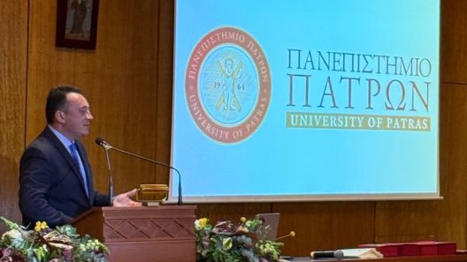 Πάτρα: Ο υφυπουργός Παιδείας Κ. Βλάσσης στο Πανεπιστήμιο ΦΩΤΟ