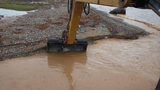 Δυτική Αχαΐα: Σοβαρά προβλήματα σε χωριά από τη δυνατή νεροποντή ΦΩΤΟ