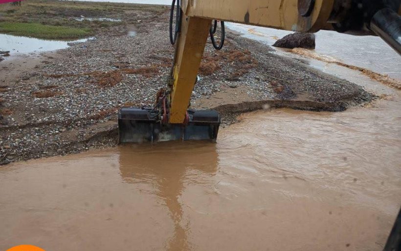 Δυτική Αχαΐα: Σοβαρά προβλήματα σε χωριά από τη δυνατή νεροποντή ΦΩΤΟ