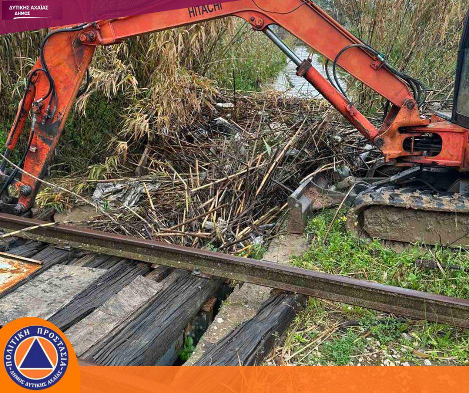 Δυτική Αχαΐα: Σοβαρά προβλήματα σε χωριά από τη δυνατή νεροποντή ΦΩΤΟ