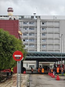 Πάτρα: Άσκηση ετοιμότητας και εκκένωσης στο Νοσοκομείο « Αγιος Ανδρέας» ΦΩΤΟ