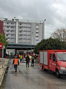 Πάτρα: Άσκηση ετοιμότητας και εκκένωσης στο Νοσοκομείο « Αγιος Ανδρέας» ΦΩΤΟ