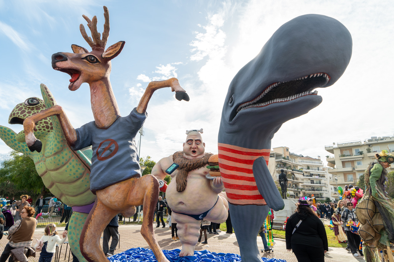 Πάτρα: «Πλημμύρισε» από παιδιά η 2η Καρναβαλούπολη ΝΕΕΣ ΦΩΤΟ