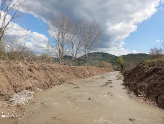 Αχαΐα: Αντιπλημμυρικά έργα στον ποταμό «Θολοπόταμο» και αλλού