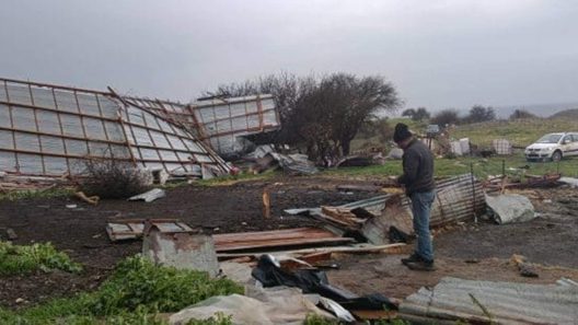 Ηλεία: Kαταστροφικό πέρασμα ανεμοστρόβιλου ΦΩΤΟ