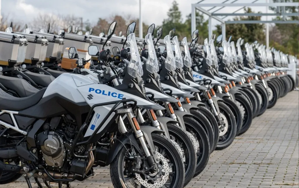 Περισσότερες από 431 νέες μοτοσικλέτες στη διάθεση της ΕΛΑΣ