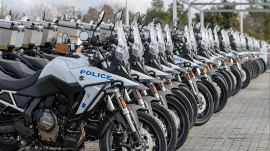 Περισσότερες από 431 νέες μοτοσικλέτες στη διάθεση της ΕΛΑΣ