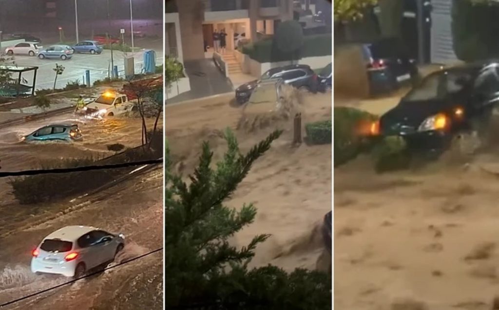 Κακοκαιρία - Αττική: Εκτεταμένα προβλήματα, πλημμυρισμένοι δρόμοι, εγκλωβισμόενοι οδηγοί ΒΙΝΤΕΟ