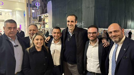 Πάτρα: Ο Δημητριάδης στην κοπή πίτας της ΟΝΝΕΔ Αχαΐας ΦΩΤΟ