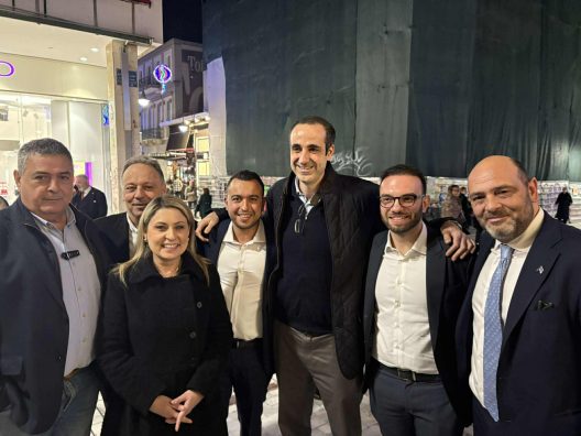 Πάτρα: Ο Δημητριάδης στην κοπή πίτας της ΟΝΝΕΔ Αχαΐας ΦΩΤΟ