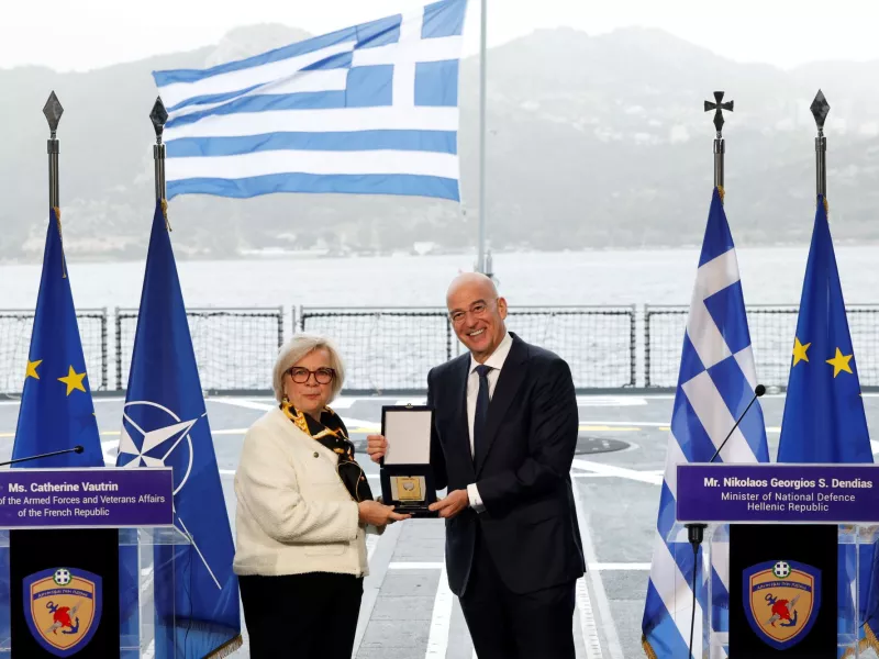 Συμφωνία στρατηγικής Ελλάδας Γαλλίας για ειρήνη και ασφάλεια