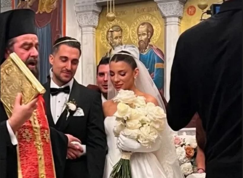 Κατσούλης - Ρουμελιώτη: Παντρεύτηκαν πριν τον ερχομό του παιδιού τους ΦΩΤΟ