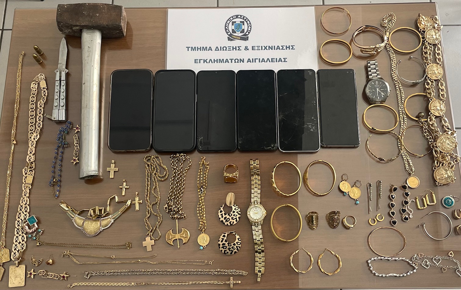 Αχαΐα: Με μόλις 20 αστυνομικούς «έβαλε γυαλιά» μικρή Ασφάλεια με μεγάλες επιτυχίες ΦΩΤΟ 32 Αχαΐα: Με μόλις 20 αστυνομικούς «έβαλε γυαλιά» μικρή Ασφάλεια με μεγάλες επιτυχίες ΦΩΤΟ