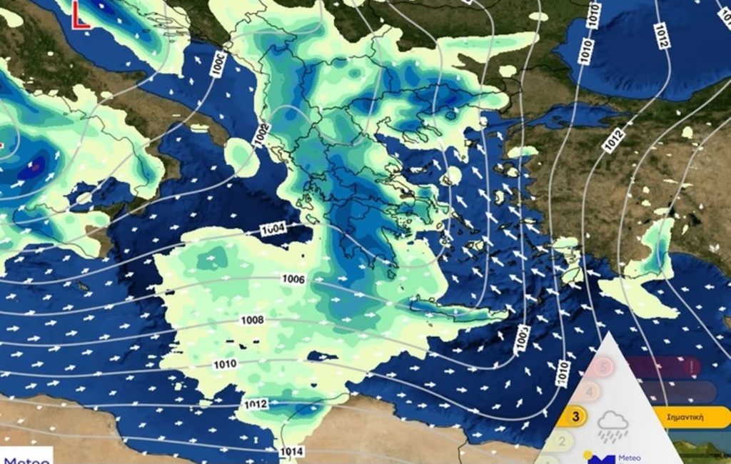 Πότε έρχεται η νέα κακοκαιρία από τα Δυτικά, προειδοποίηση της ΕΜΥ - ΧΑΡΤΕΣ