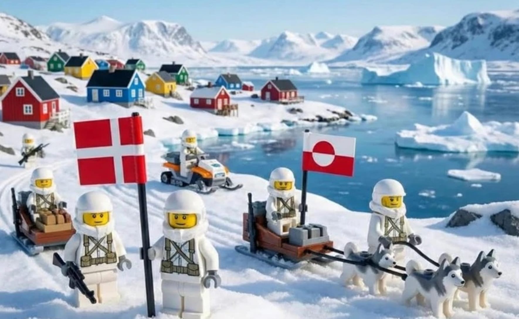 Φρενίτιδα με τους στρατιώτες LEGO για την υπεράσπιση της Γροιλανδίας ΦΩΤΟ 33 Φρενίτιδα με τους στρατιώτες LEGO για την υπεράσπιση της Γροιλανδίας ΦΩΤΟ