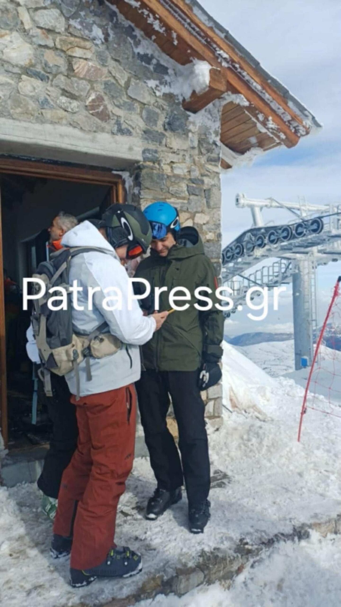 Τρολάρισμα Μητσοτάκη σε σκιέρ στα Καλάβρυτα ΦΩΤΟ