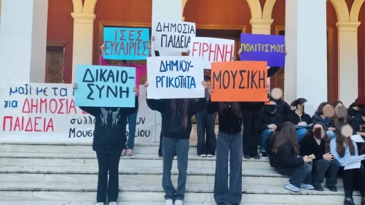 Πάτρα: Πορεία διαμαρτυρίας και συναυλία από το Μουσικό Σχολείο