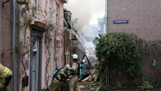 Εκρηξη και φωτιά στο κέντρο της Ουτρέχτης, αναφορές για τραυματίες ΒΙΝΤΕΟ