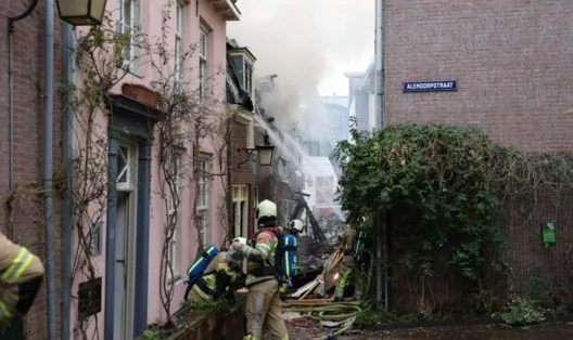 Εκρηξη και φωτιά στο κέντρο της Ουτρέχτης, αναφορές για τραυματίες ΒΙΝΤΕΟ