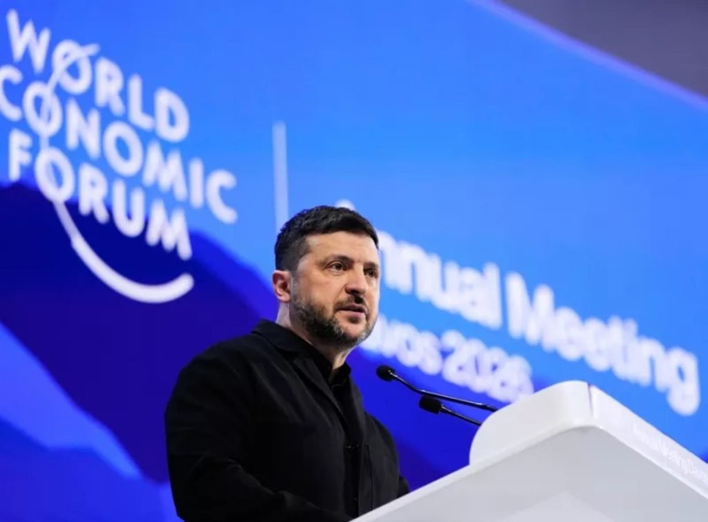 Σκληρή κριτική Ζελένσκι στην Ευρώπη από το Νταβός