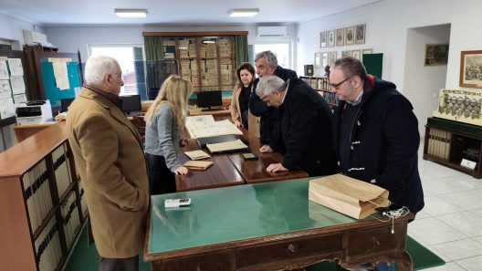 Πάτρα: Στο Μουσείο Τύπου της ΕΣΗΕΠΗΝ ο Πρόεδρος της Εθνικής Βιβλιοθήκης Στ. Ζουμπουλάκης ΦΩΤΟ