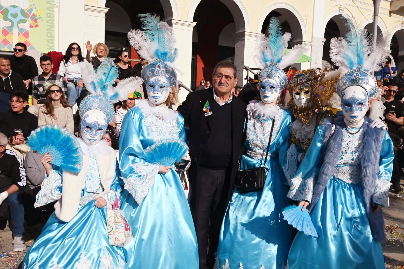 Ονειρική καρναβαλική παρουσία από το Πλήρωμα 43 «Βενετία» με Γόνδολα ΦΩΤΟ