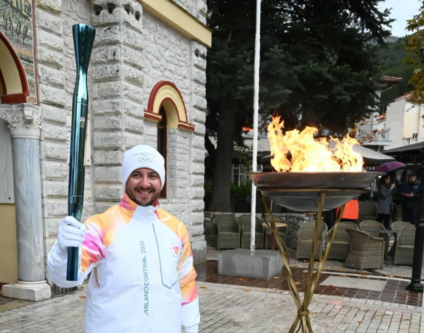 Ο Αντιδήμαρχος Αθλητισμού Αιγιάλειας Χ. Τσερεντζούλιας στο Μιλάνο ΦΩΤΟ