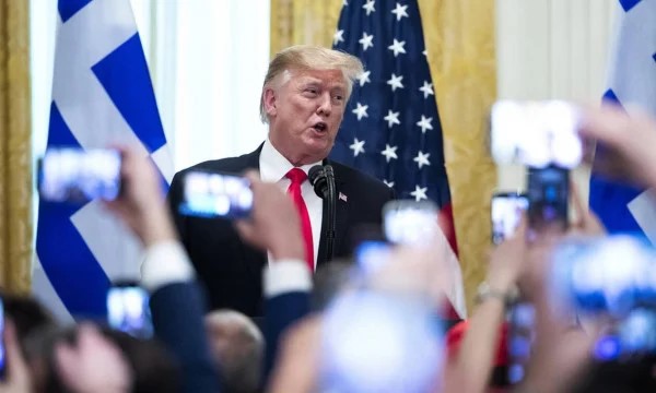 Συγχαρητήρια από την Κυβέρνηση Τραμπ στην Ελλάδα