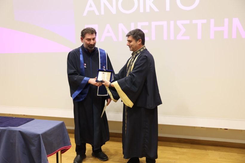 Πάτρα: Αναγόρευση του σκηνοθέτη Γιάννη Οικονομίδη στο ΕΑΠ ΦΩΤΟ