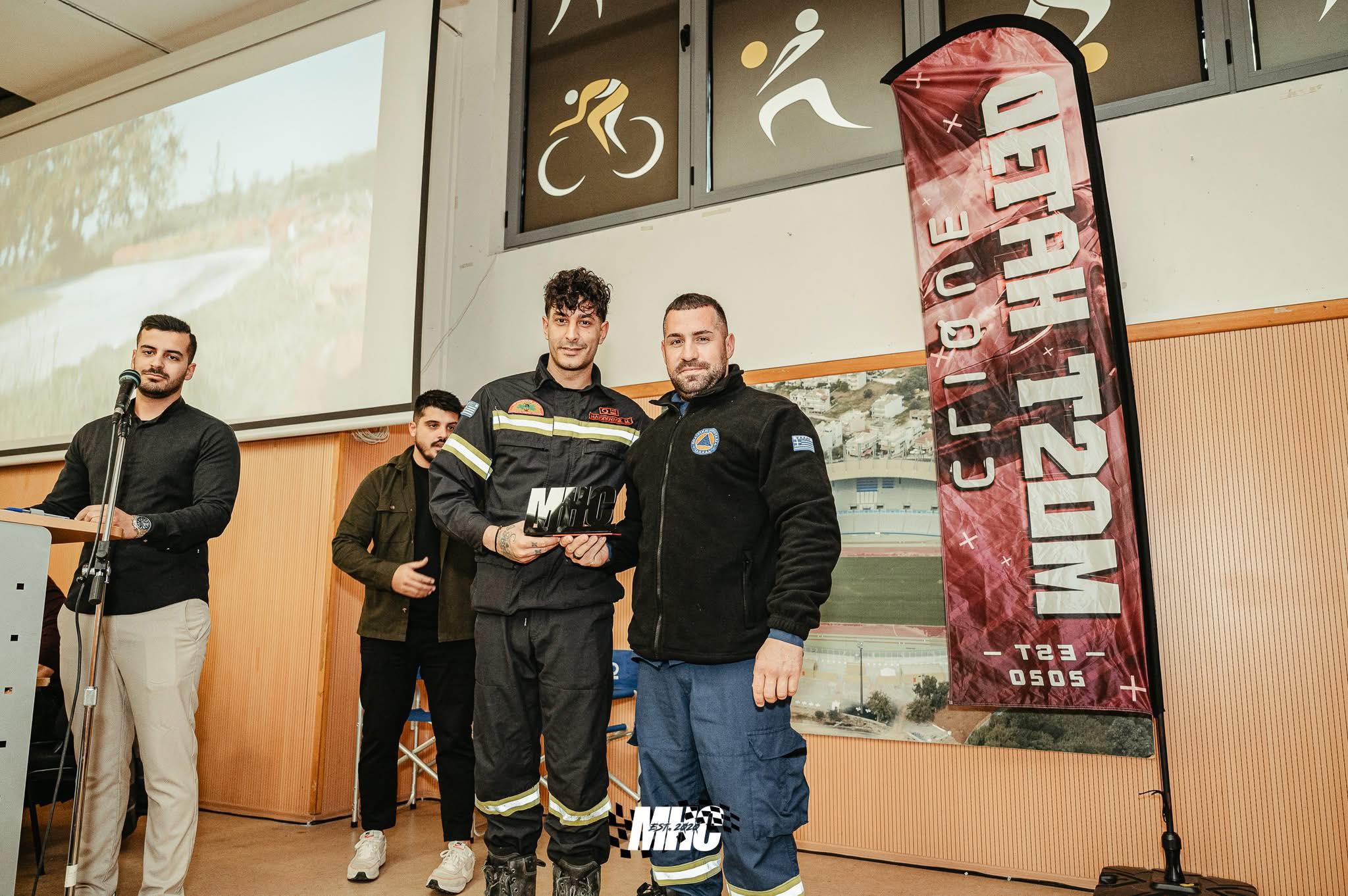 Τιμητική διάκριση για Αχαιούς Εθελοντές Πυροσβέστες, από τους Most Hate Clique ΦΩΤΟ