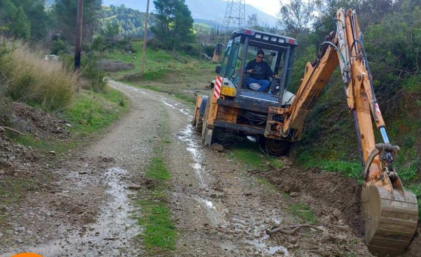 Δυτική Αχαΐα: Προβλήματα, μετά τις βροχοπτώσεις, στις Πόρτες ΦΩΤΟ