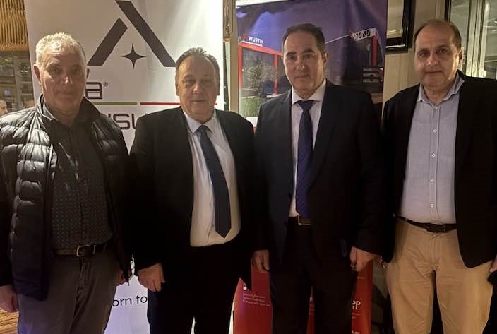 Με...«μέταλλο» η πίτα των Βιοτεχνών Μετάλλου Αχαΐας ΦΩΤΟ