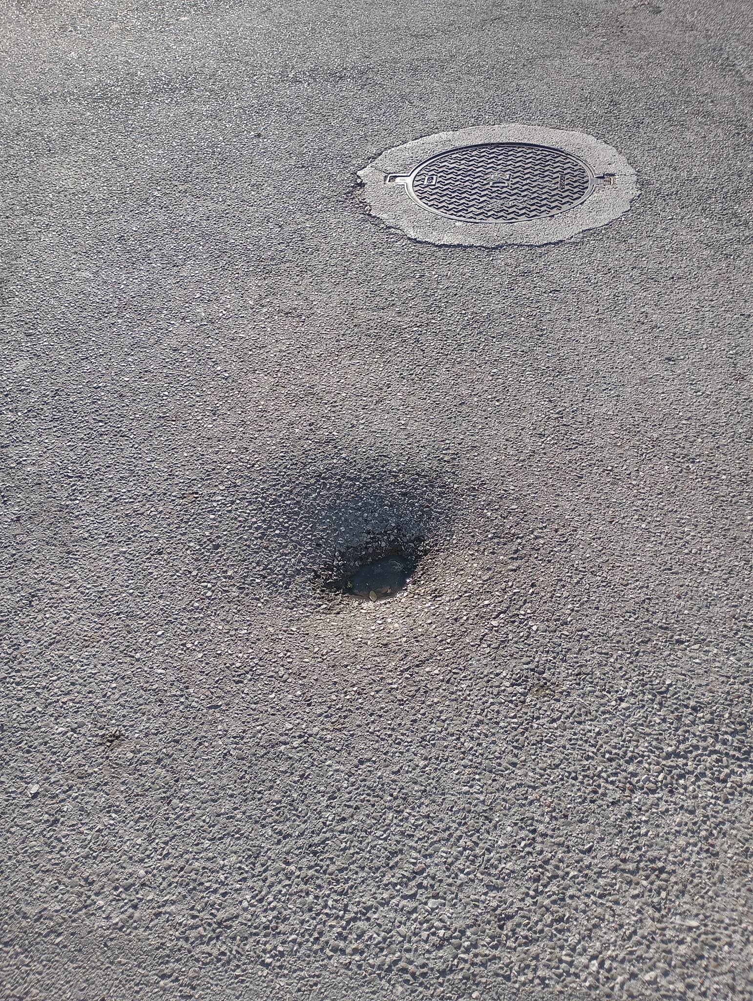 Πάτρα: Σημείο «παγίδα», για οδηγούς, σε κεντρική λεωφόρο ΦΩΤΟ